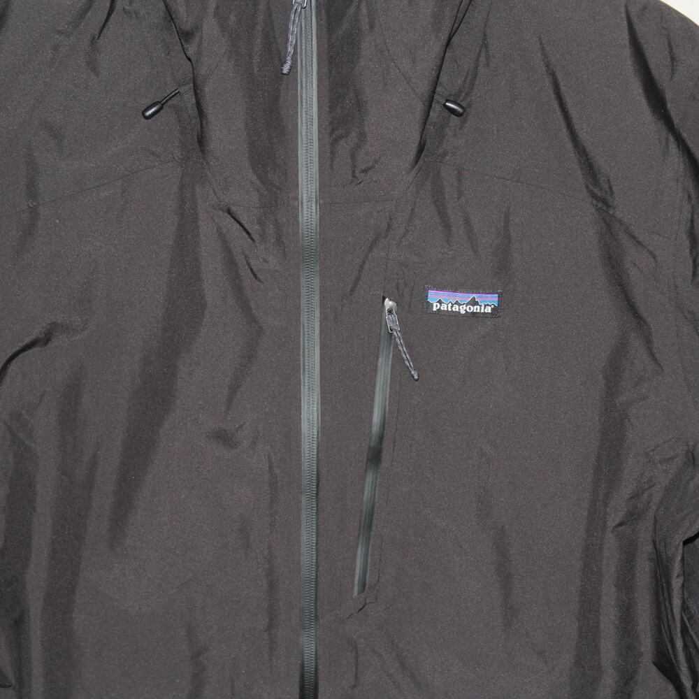 Large Patagonia Powder Town Jacket Black 31625 Ski Snowboard Shell Outdoor - Picture 10 of 15